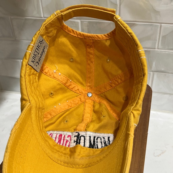 KBETHOS Vintage Mom of Girls Distressed Yellow Baseball Cap Adjustable Hat - Picture 6 of 8
